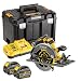 Produktbild DeWalt DCS579T2 Kabellose 54 V FlexVolt 190 mm Kreissäge, 2 x 6 Ah Schläger, CHGR & Box