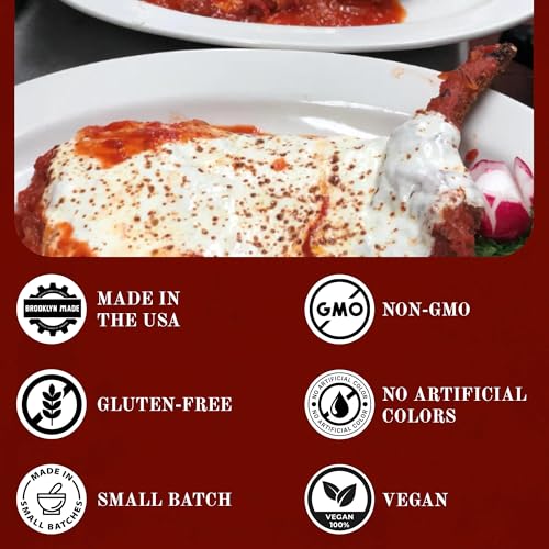 Image of Michael's of Brooklyn Marinara Sauce, 16oz Jar (Pack of 2) - Non-GMO, Gluten Free Italian Tomato Pasta Sauce - Imported Tomatoes, Garlic, Basil, Olive Oil & Parsley - For Spaghetti, Lasagna & Pizza