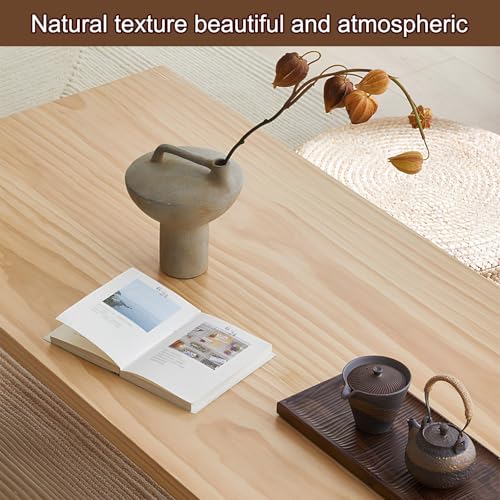 Table basse en bois massif compacte pour optimiser les petits salons