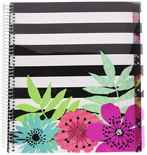 Studio C Sugarland Five Subject Writing Notebook, 3 Pack (37067)