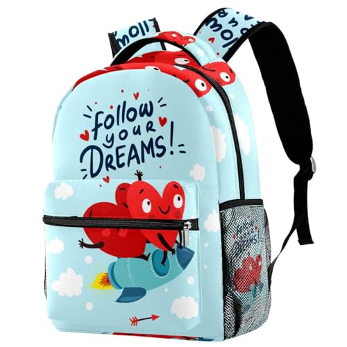 Sac à dos de voyage chat mignon pour le lycée et les escapades