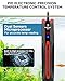 fishkeeper 800W Adjustable Submersible Aquarium Heater - PID Electronic Smart Thermostat Fish Tank Heater with Out-of-Water/Run-Dry/Overheat/Low-Temp Safrty Protection for 40-220 Gallon Fish Tanks