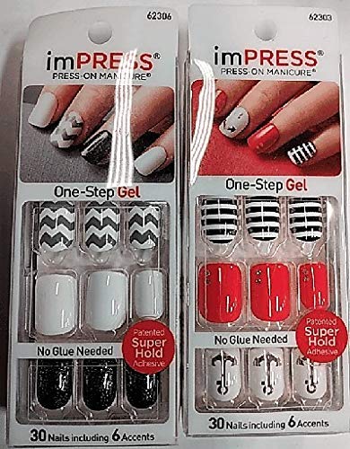ImPress Press-On Manicure, (Pack of 2)
