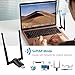 immagine 1Flybiz Chiavetta WiFi 1200Mpbs, Adattatore USB 3.0 WiFi, Dual Band Wireless Adapter WiFi con Antenna 5dBi (300Mbps/2.4GHZ, 867Mbps/5.8GHZ) 802.11ac, per Windows XP/Vista/7/8/10, Linx2.6X; Mac OS X