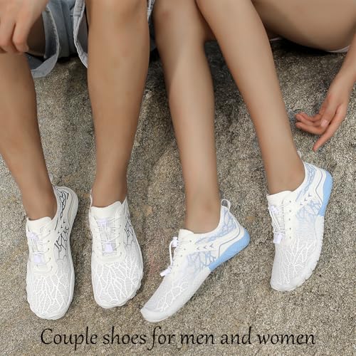 Summer Wading Sneakers for Women Men, Non-Slip Waterproof Quick Drying Soft Soled Shock Absorbing Barefoot Shoes, Hiking Shoes4