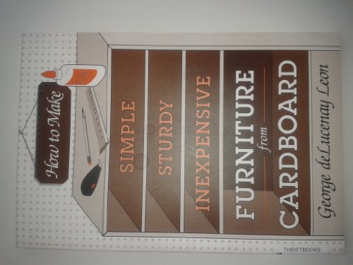 How to Make Simple, Sturdy, Inexpensive Furniture from Cardboard