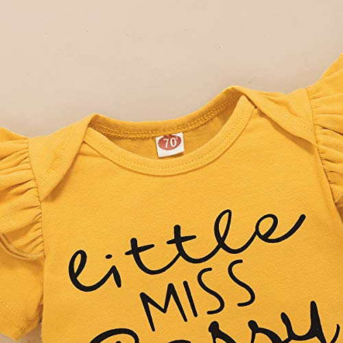 Image of Renotemy Newborn Infant Baby Girl Clothes Summer Outfits Infant Romper Pants Cute Toddler Girl Clothes Gift Set