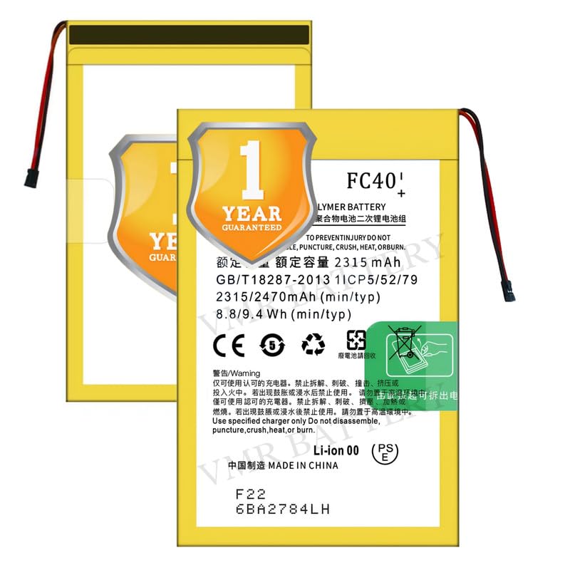 Image of Original FC40 Battery Compatible for Motorola Moto G3 | Moto G (3rd Gen.) (XT1540, XT1541, XT1548) | Moto G3 Turbo | Moto G Turbo | Moto Turbo G (2015) (XT1556, XT1557) - (2470mAh) - 1 Year Warranty