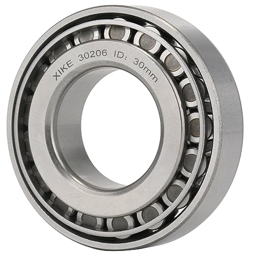 XiKe 2 Stück 30206 Kegelrollenlager 30x62x17.25mm|Passend für DIY|ATV|Auto|LKW|Anhänger Räder|Getriebe&Motor|Industrie|Technik|Landwirtschaft|Garten Maschinen und Reducer.