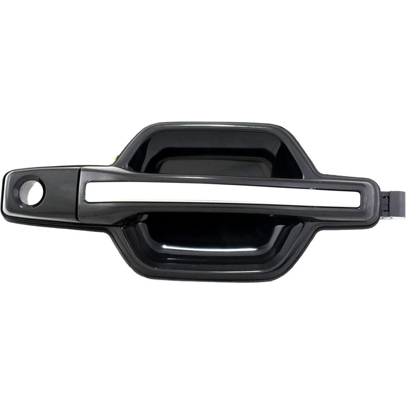 Hillar Front Right Door Outer Handle For Mitsubishi For Montero 2001-2006 For Pajero 1999 Exterior Outside Door Handle 5716A359xa Mr970425 Chrome Black(Front Right)