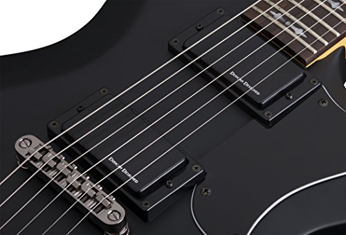 Guitares électriques SCHECTER DEMON S-II SATIN BLACK Métal – moderne - Les Beatles, Paul McCartney, John Lennon, RIngo Starr, George Harrison Guitares électriques SCHECTER DEMON S-II SATIN BLACK Métal - moderne – Image 7