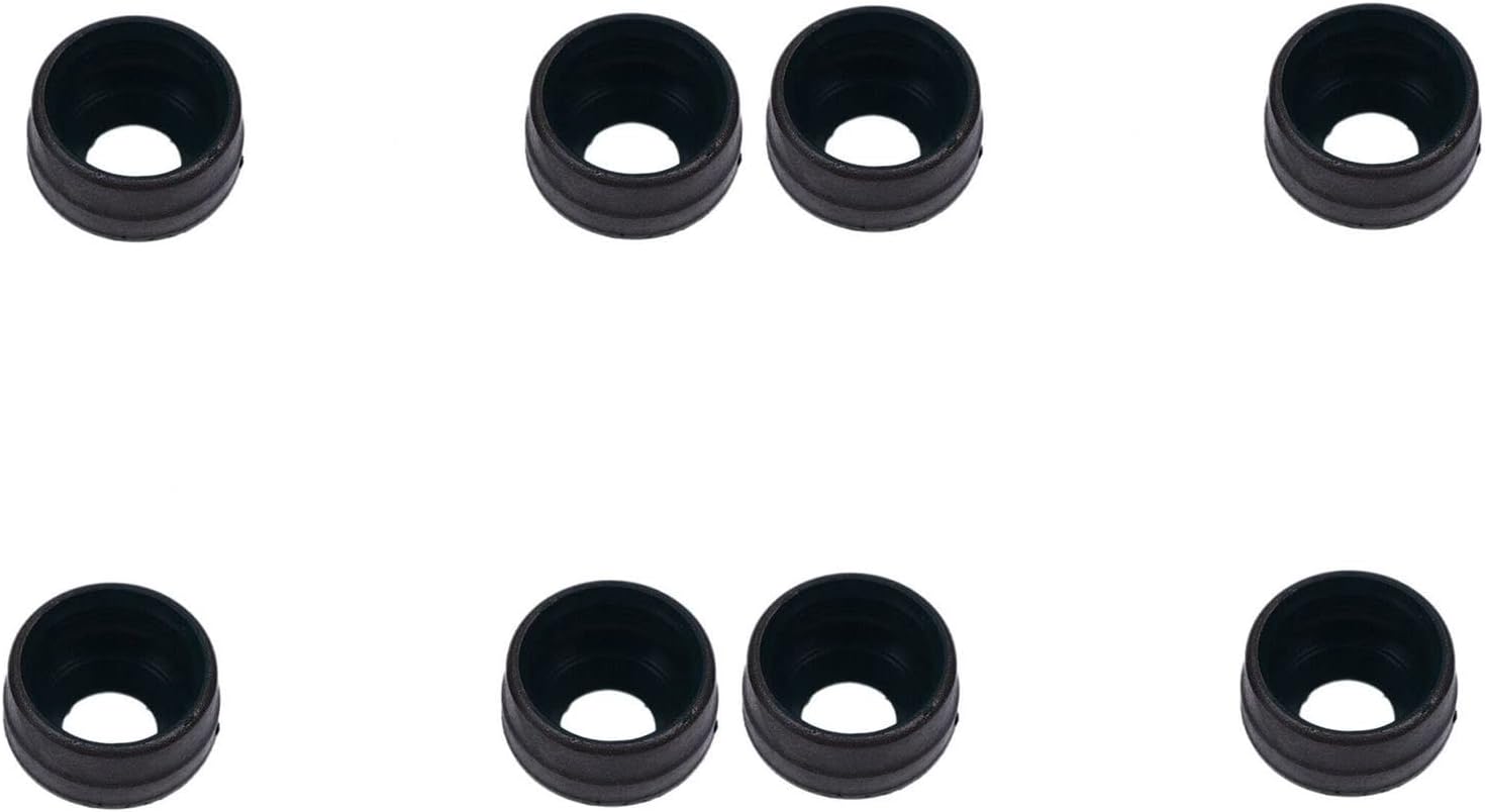 Set of 8 Valve Stem Seals 04153728 Compatible With Deutz 1011 2011 2012 2013 1015 912 Engine