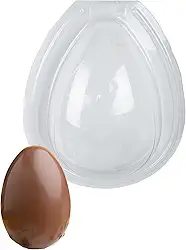 Forma 3 Partes Silicone ovo de Pascoa 1kg Molde para Chocolate Grande