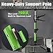 KILOUPOLE Cabinet Jack Support Pole, 13.8-23.6 Inches Steel Telescopic Quick Support Rod, Third Hand Tool Support System, Drywall Jack, Cargo Bars, 132 LB Capacity, 2-Pack