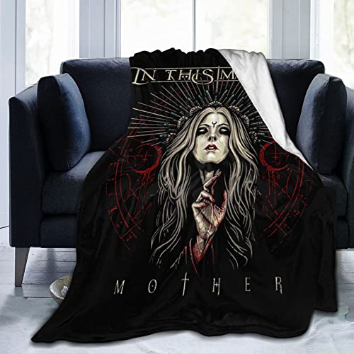 In Music This Theme Moment Band Throw Blanket Soft Cozy Flannel Blankets Decor For Bed Couch Living Room Travel Outdoor 60"X50" #TOP28