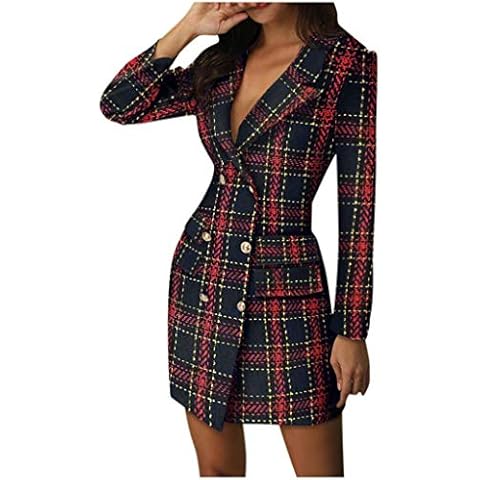 Generic Kleid Damen Elegant Business Blazer Kleid Cover