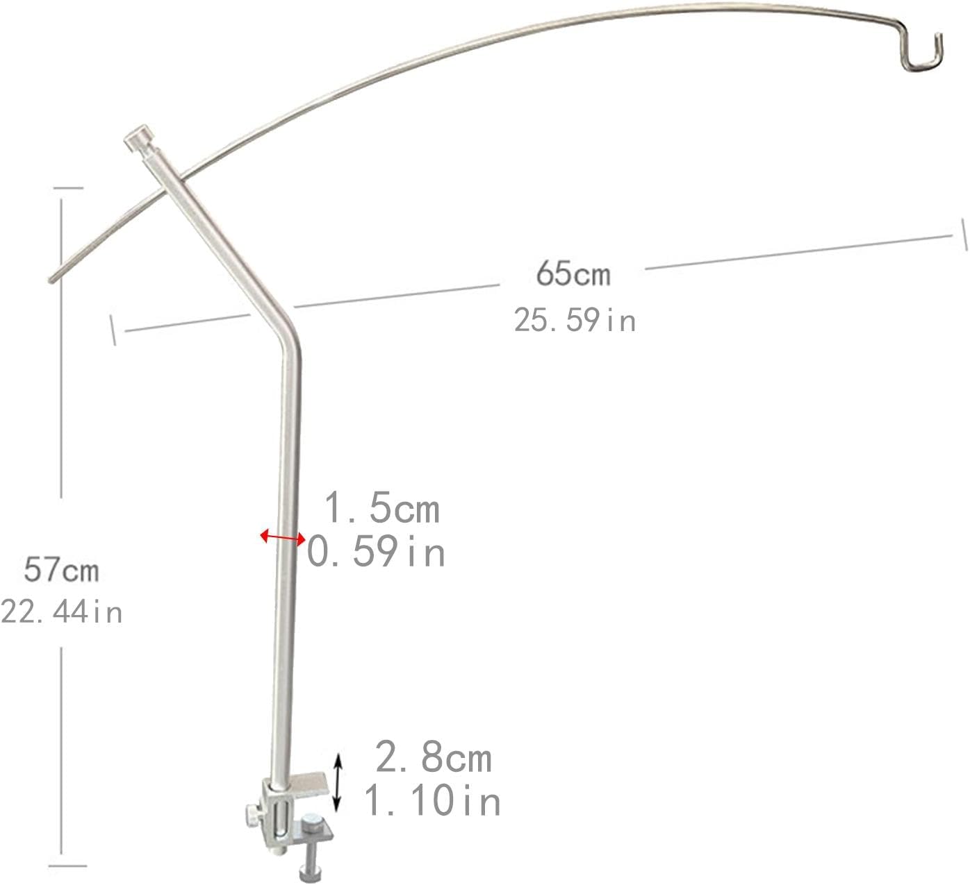 Yiju Camping Lantern Stand, Light Hanging Pole,with Drawstring Bag,Foldable Table Bracket,Courtyard Lamp Holder for Barbecue,Party
