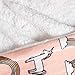 Amazon Basics Kid's Ultra-Soft Micromink Sherpa Blanket, Twin, Unicorns and Rainbows