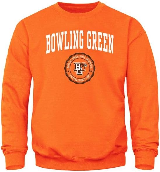 Barnesmith Crewneck Sweatshirt for College, Heritage Logo, Adult Unisex