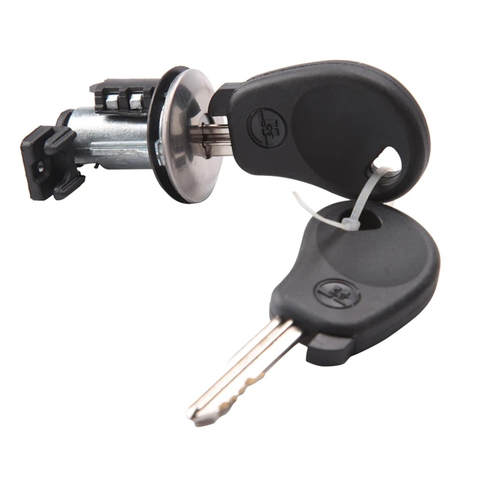 Cilindro de cerradura de puerta for Citroën ZX (N2), interruptor de encendido, tapa del depósito de combustible y portón trasero con 2 llaves 4162F7