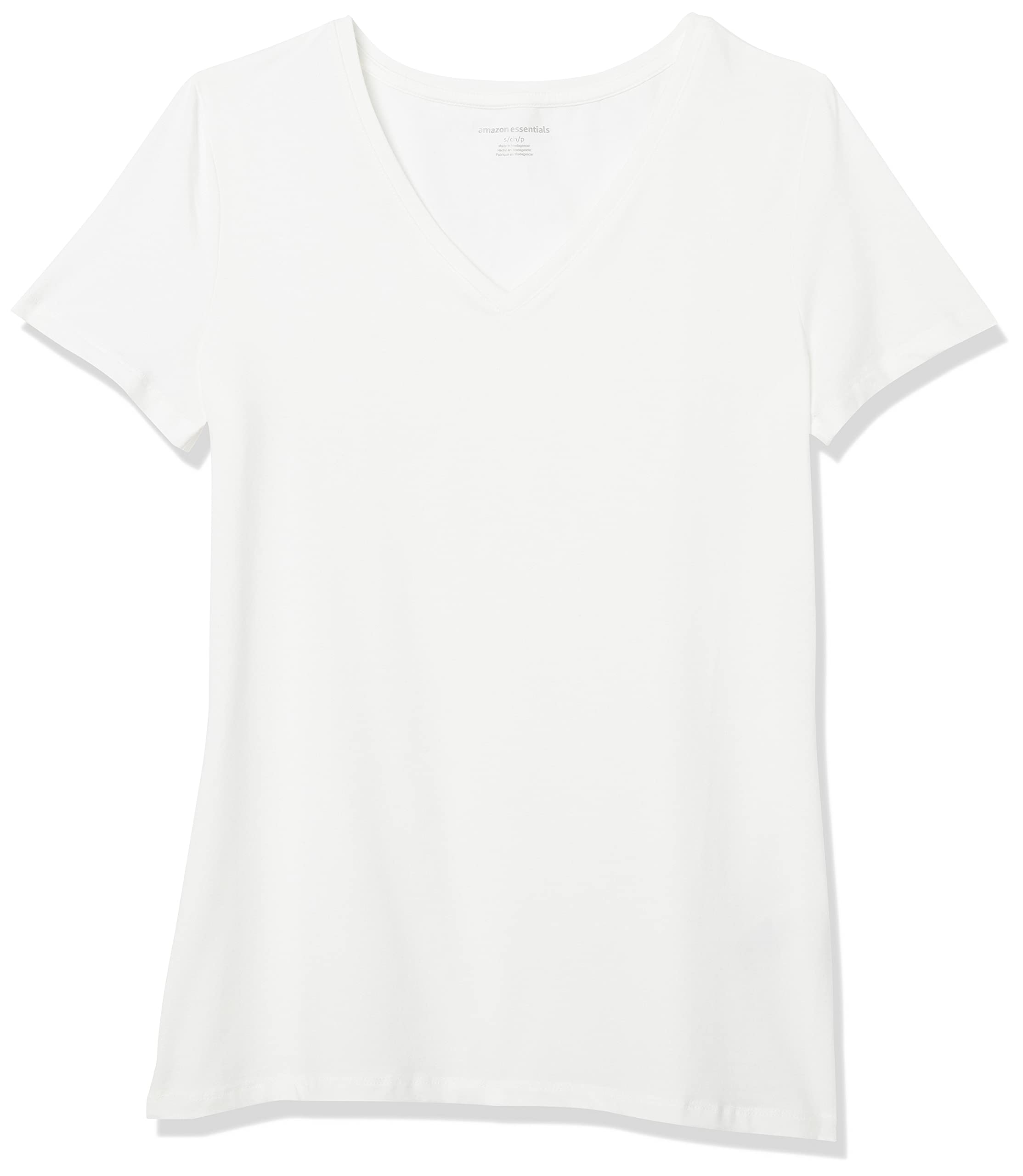 Amazon Essentials Women's Regular-Fit Short-Sleeve T-Shirt (Crewneck and V-Neck Options), Multipacks — view 138