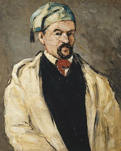 Tableaux sur toile Paul Cézanne 60x90cm portrait art moderne pour mur
