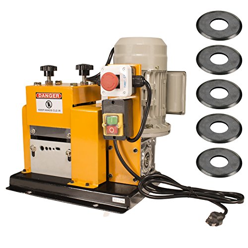 Steel Dragon Tools WRA20 Wire Stripping Machine with 5 Extra Cutting Wheels