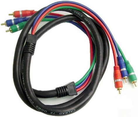 55-871-20, RGB DBL. Shielded Component Video Cable w/Molded Ends
