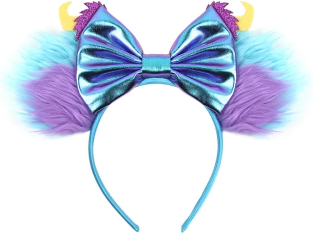 CLGIFT Frozen Inspired Minnie Ears Headband, Olaf Minnie Ears (Sulley), standard