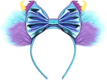 CLGIFT Frozen Inspired Minnie Ears Headband, Olaf Minnie Ears Sulley, standard