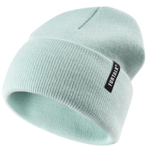 Image of FURTALK Toddler Beanie Baby Boys Girls Beanies Kids Knit Winter Hats for 0-8 Years