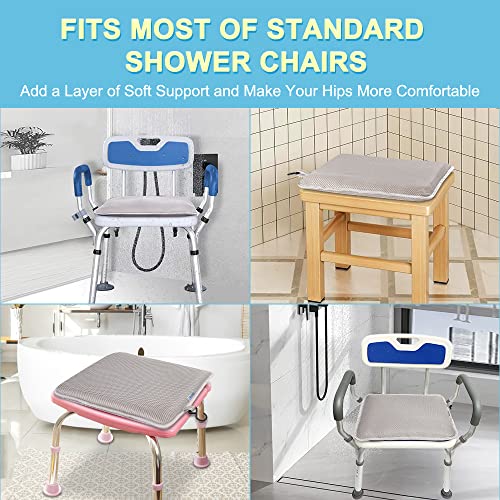 Shower Bench Seat Bathtub Cushion Shower Chair For Elderly Seniors Bath Cushion Shower Seats Transfer Bench Handicap Tub Benches For Bathtubs Disabled Shower Chairs Pillow Padded Bath Stools Seat Mat #TOP5