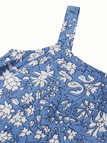 Image of Divena Rayon Cream A-Line Floral Printed Midi Dress