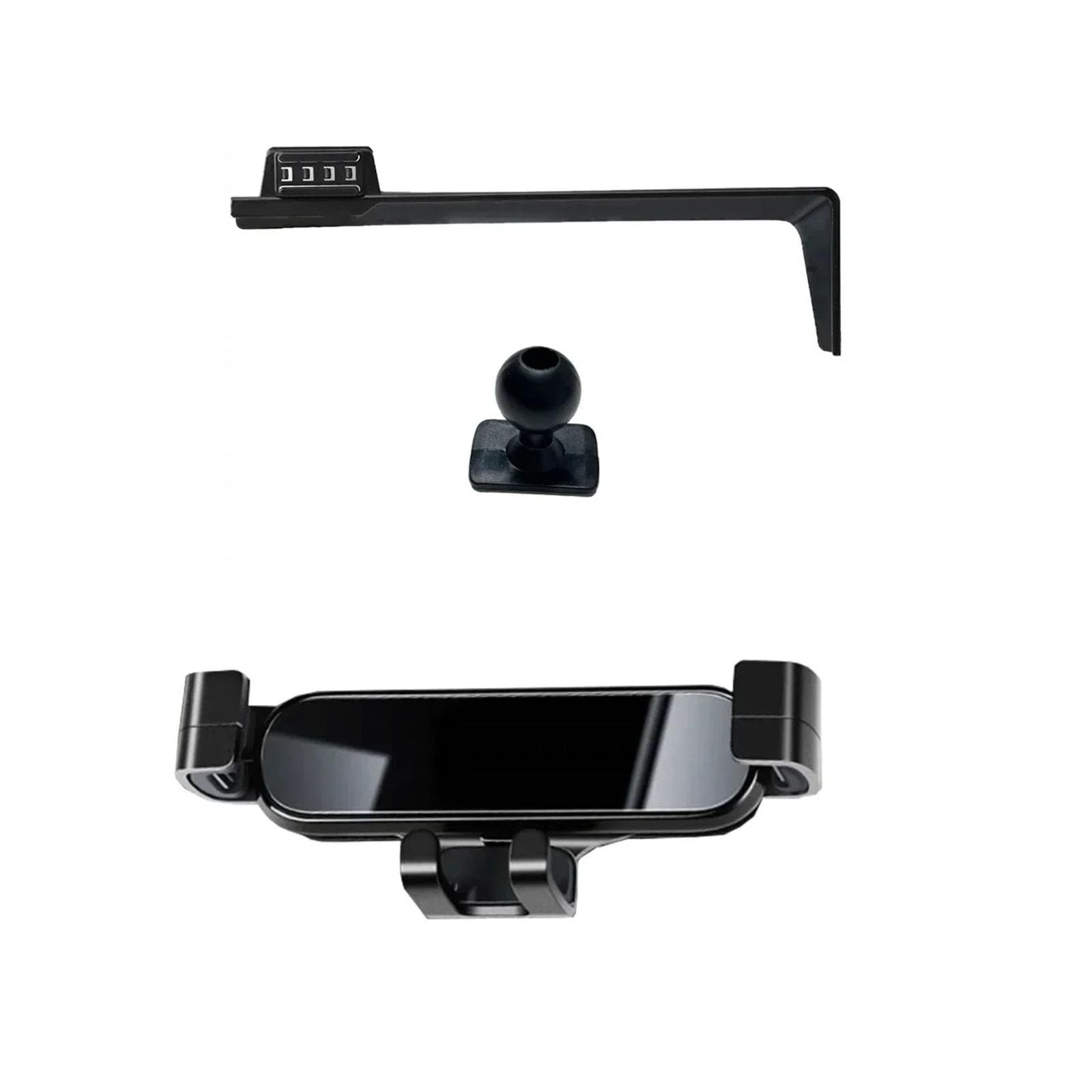 MOGFLMAN Car Phone Holder for Hyundai Santa Fe 2024-2025, LHD Car Phone Holder