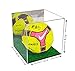 Better Display Cases (A007-MTB Full Size Soccer Ball Display Case with Mirror and Turf Floor