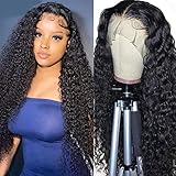 13x4 Lace Front Wigs Human Hair Pre Plucked 180% Density Brazilian Wet and Wavy Human Hair Wigs for...