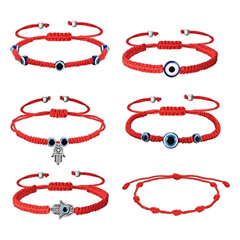 KALVICA 6 Piezas Pulsera Mal Ojo Cover