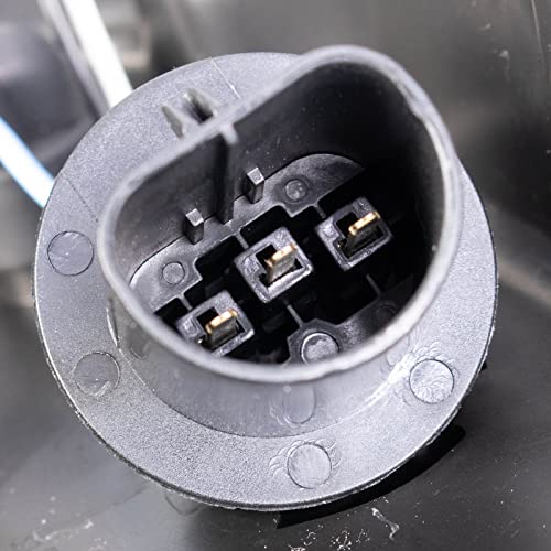 Image of TRQ 2 Piece Headlight Assembly Set Performance Halogen LED C Light Bar Black Bezel Driver & Passenger Side Compatible with Ford Excursion 2000-2004 F250 F350 Super Duty 1999-2004 FO2502147 FO2503147