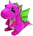 Produktbild Ty 37173 - Darla mit Glitzeraugen, Beanie Boo's Drache, 15 cm, Pink