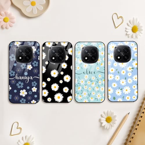Image of COLORflow Back Cover Compatible with Redmi Note 14 Pro Plus | Daisy Garden Customized | Shockproof TPU Bumper with Camera Protection Back Cover Compatible with Redmi Note 14 Pro Plus