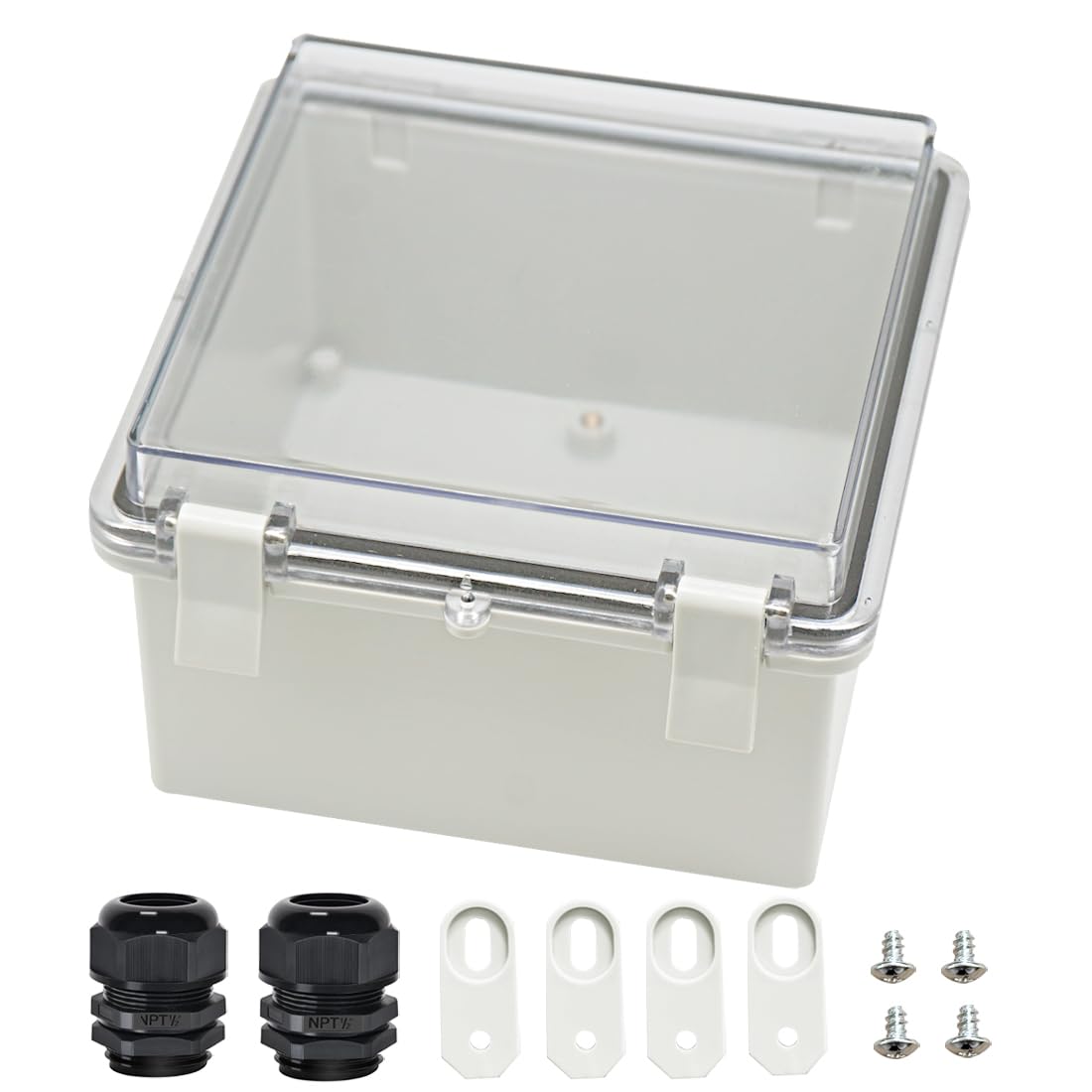 Zulkit Junction Box ABS Plastic Dustproof Waterproof IP65