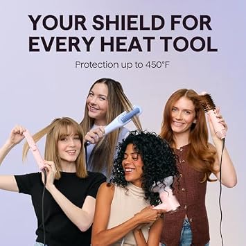 Wavytalk Blowout Boost Thermal Brush and Heat protectant Spray for Hair 5 Fl Oz