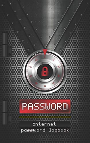 Password - Internet Password Logbook: Safe As The Fort Knox Vault: Tabbed Pages for Login, Serial Numbers & Smart Devices | 70 Pages (5