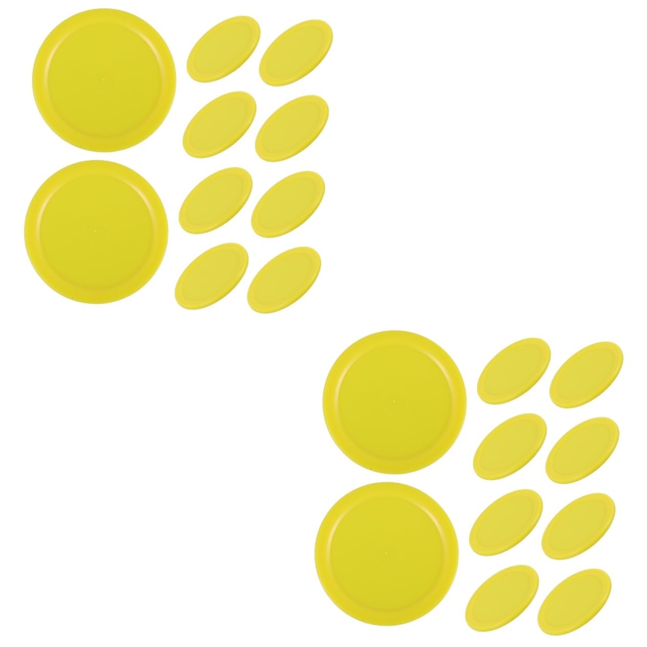 INOOMP 2sets Plastic Ice Hockey Hockey Games Supplies Replacement Pieces 10pcs*2