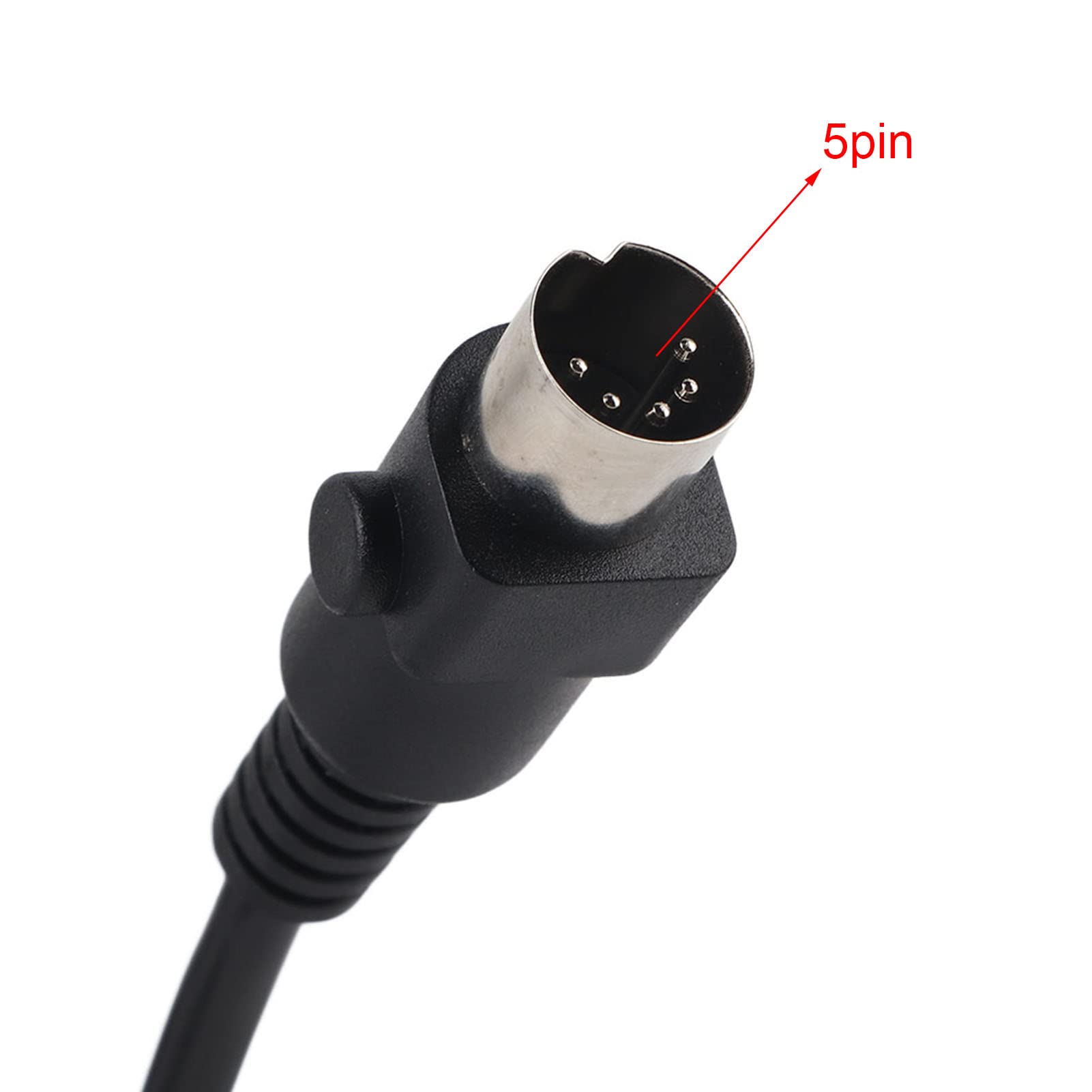 Mando a distancia Universal Ajustable para Cama y Sofá, Mando a Distancia de 6 Botones y 5 Pines, Reemplazo del Mando Reclinable, 6,7 x 2,4 x