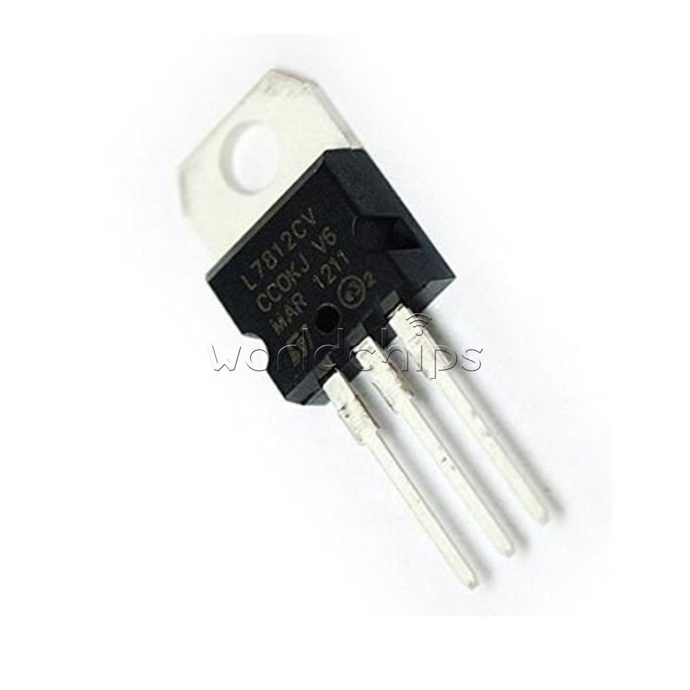 Generic 5Pcs L7812 L7812CV LM7812 TO-220 Voltage Regulator IC-image-18