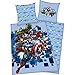 Enjoykids Parure Housse De Couette Avengers Marvel