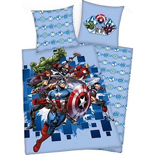 Enjoykids Parure Housse De Couette Avengers Marvel