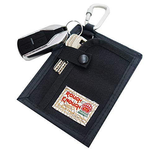 Rough Enough Slim Key Rings For Car Key Fob Case Cover Portable Credit