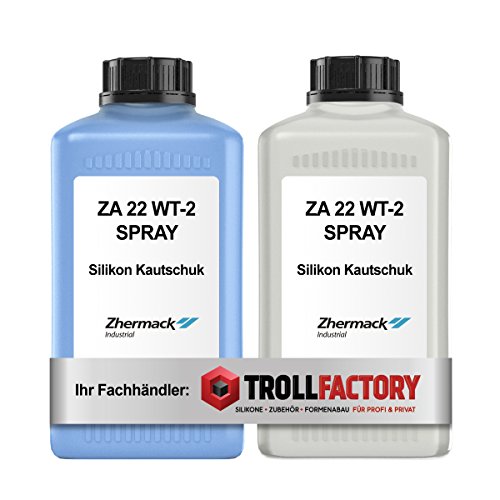 Caucho de silicona para duplicación ZA 22 WT-2 en spray de 2 kg